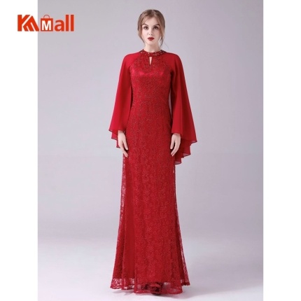 blouson evening dress